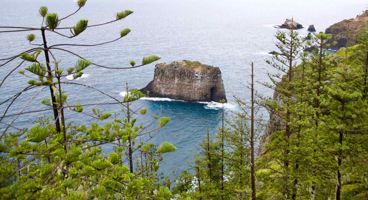 Looking down from Captain Cook’s&nbsp;Monument